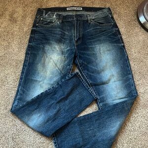 Men’s discolored express jeans